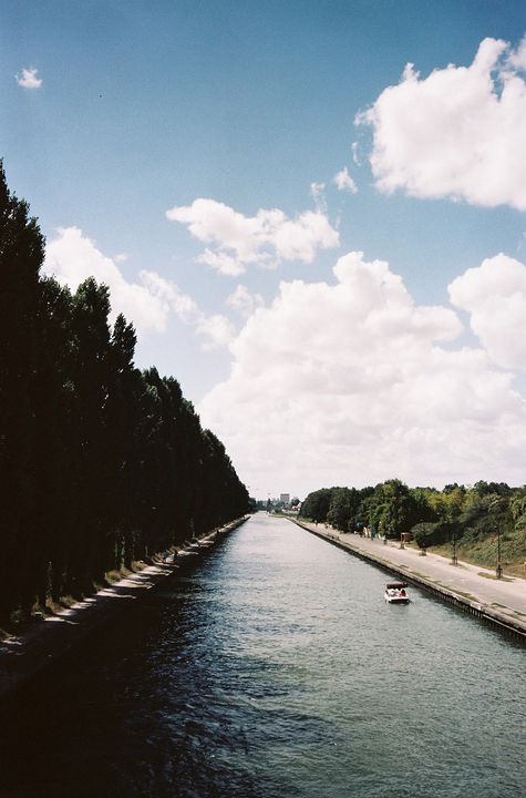 Canal de l'Ourcq à Bobigny