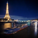 La tour Eiffel et le port Dubilly