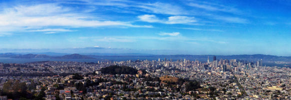 San Francisco View from Twin Peaks