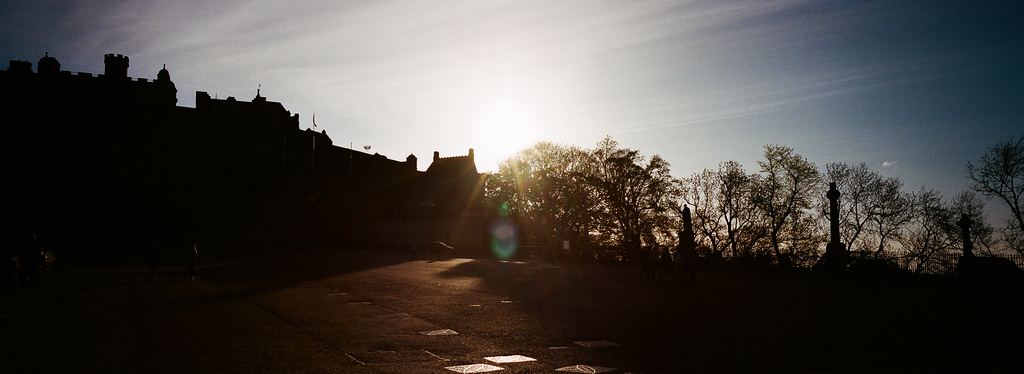 Édimbourg / L’esplanade du chateau