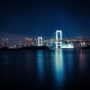 Tokyo / Nuit / Rainbow Bridge / Japon