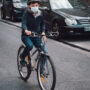 Le petit Vincent sur son vélo