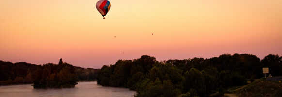 Lacher de ballons sur Onzain