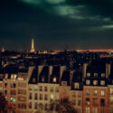 Paris depuis Beaubourg / Nuit