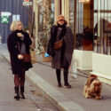Francoise et Valentine accompagnées de leur chien Luka